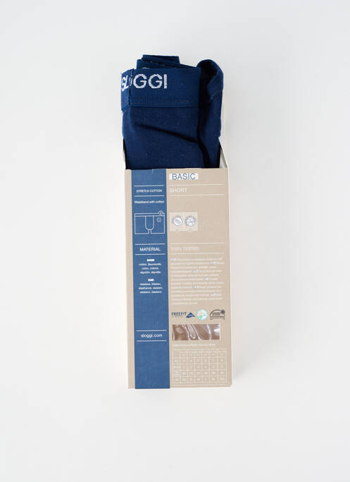 Boxer bleu SLOGGI homme