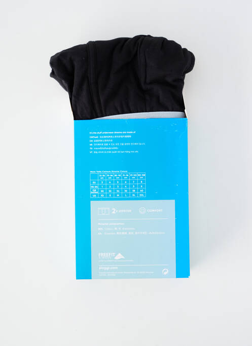 Boxer noir SLOGGI homme