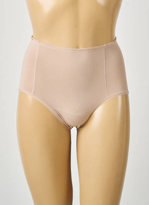 Culotte gainante effet matière satinée chair AVET femme