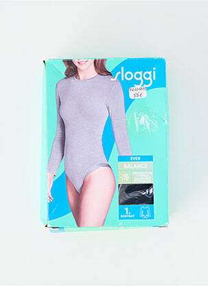 Body lingerie stretch noir SLOGGI femme