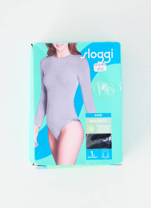 Body lingerie stretch noir SLOGGI femme