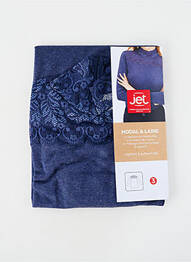 Top/caraco stretch bleu JET femme