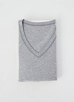 T-shirt stretch manches courtes gris SET homme