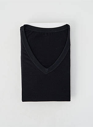 T-shirt stretch manches courtes noir SET homme