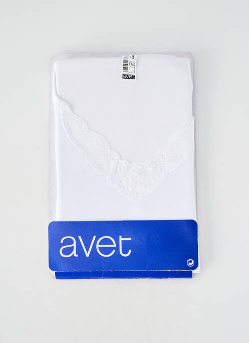 Top/caraco blanc AVET femme