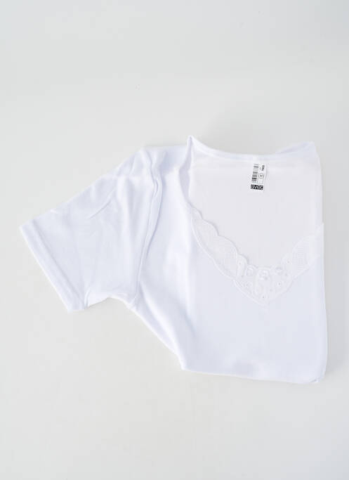 Top/caraco blanc AVET femme