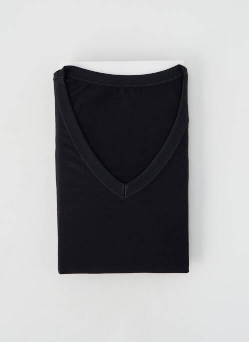 T-shirt stretch manches courtes noir SET homme