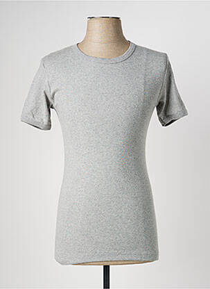 T-shirt stretch manches courtes gris JET homme