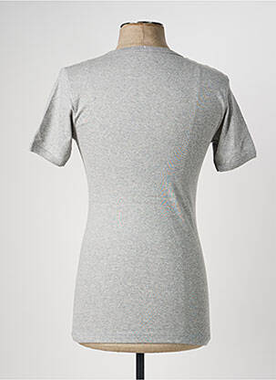 T-shirt stretch manches courtes gris JET homme
