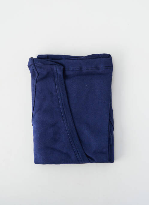 Débardeur coupe droite sans manche bleu JET homme