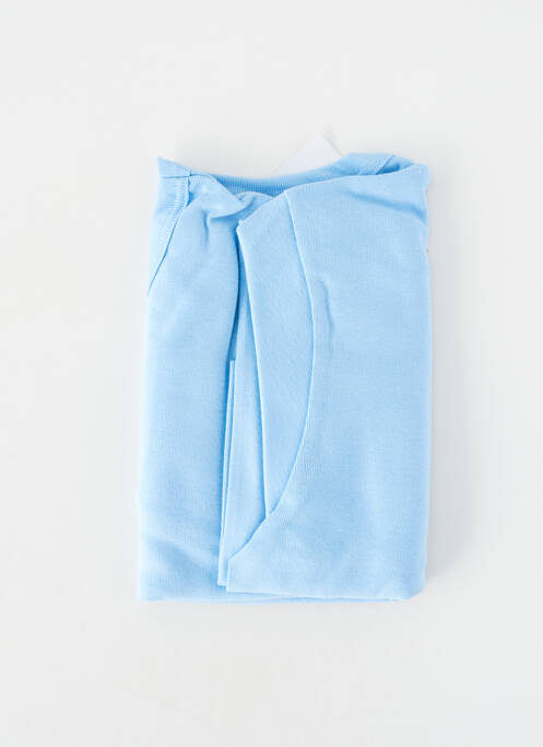 T-shirt stretch manches courtes bleu JET homme