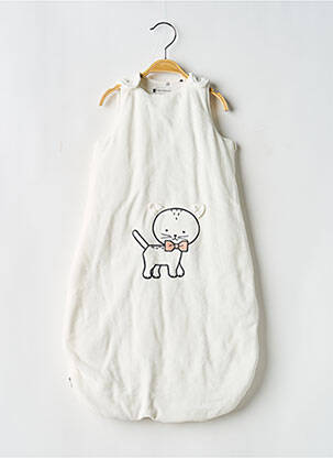 Gigoteuse broderie blanc P'TIT BISOU fille