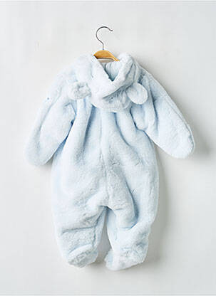 Combi-pantalon coupe cintrée manches longues bleu P'TIT BISOU garcon