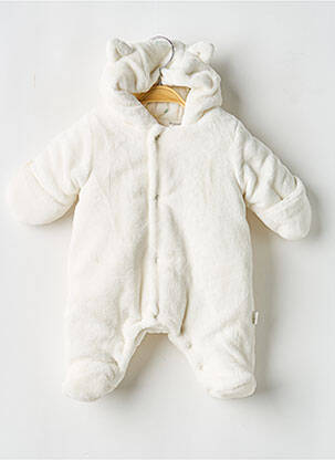 Combi-pantalon coupe cintrée manches longues beige P'TIT BISOU enfant