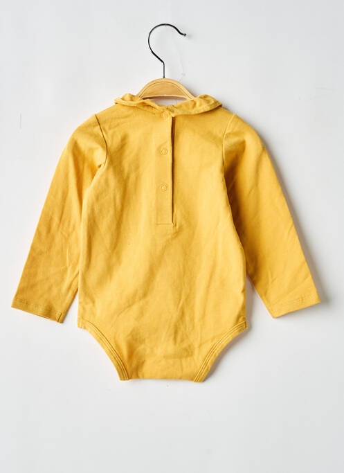 Body lingerie stretch jaune MARESE fille