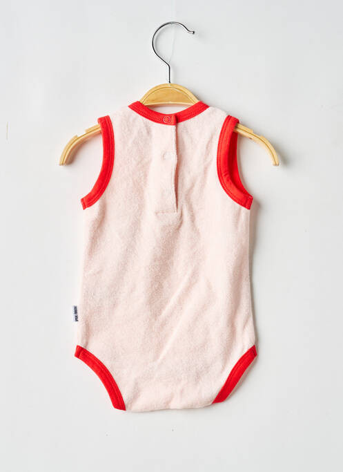 Body lingerie stretch rose P'TIT BISOU fille