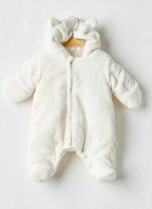 Combi-pantalon coupe cintrée manches longues beige P'TIT BISOU enfant