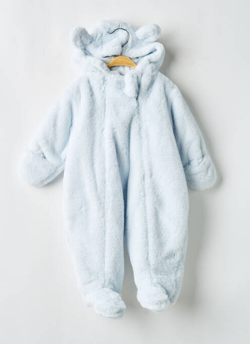 Combi-pantalon manches longues manches longues bleu P'TIT BISOU garcon