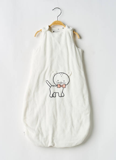 Gigoteuse blanc P'TIT BISOU fille