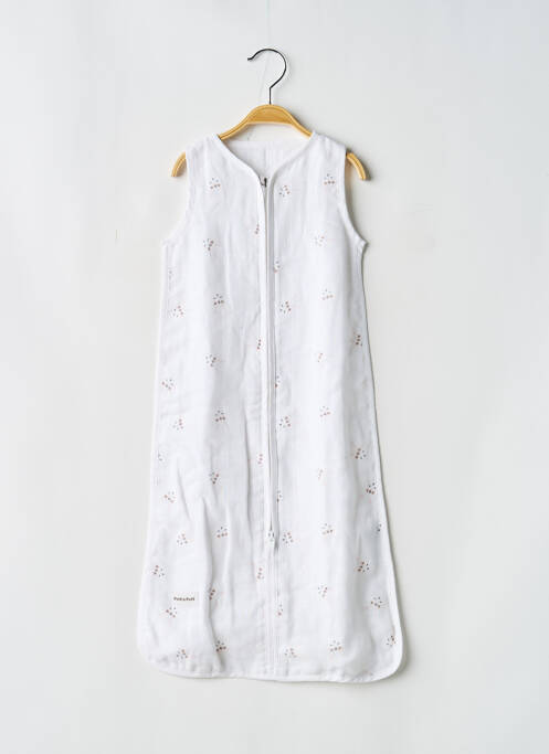 Gigoteuse blanc P'TIT BISOU fille