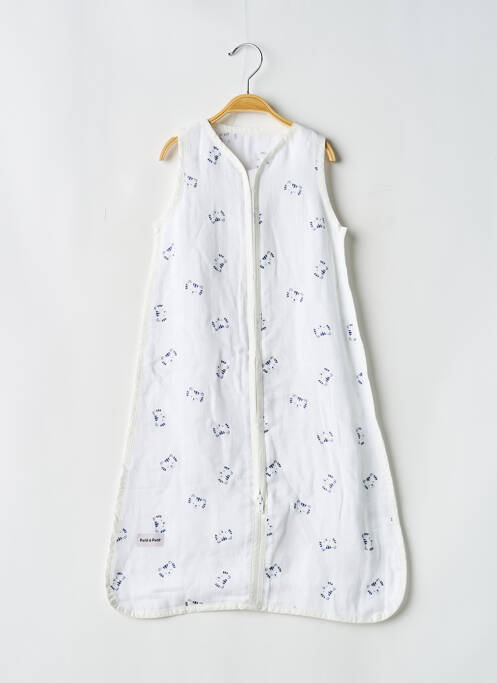 Gigoteuse blanc P'TIT BISOU garcon