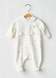 Pyjama fermeture pressionnée beige MARESE fille