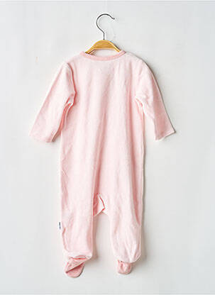 Pyjama fermeture pressionnée rose P'TIT BISOU fille