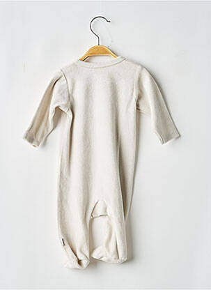 Pyjama fermeture pressionnée gris P'TIT BISOU garcon