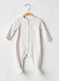 Pyjama fermeture pressionnée à l'entrejambe gris P'TIT BISOU garcon
