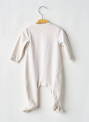 Pyjama fermeture pressionnée à l'entrejambe gris P'TIT BISOU garcon