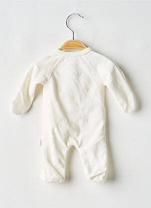 Pyjama fermeture pressionnée à l'entrejambe beige P'TIT BISOU garcon