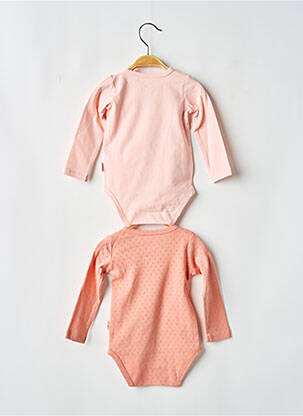 Body lingerie stretch rose P'TIT BISOU fille