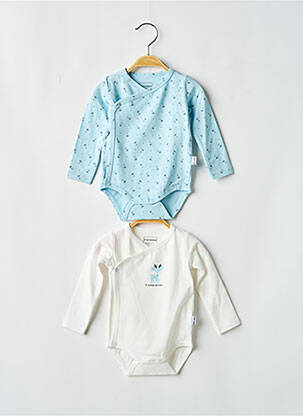 Body lingerie bleu P'TIT BISOU garçon
