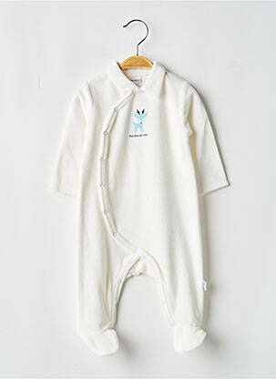 Pyjama blanc P'TIT BISOU garçon