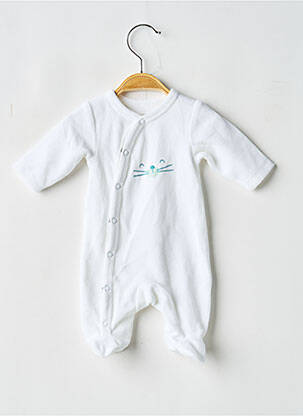 Pyjama blanc P'TIT BISOU garçon