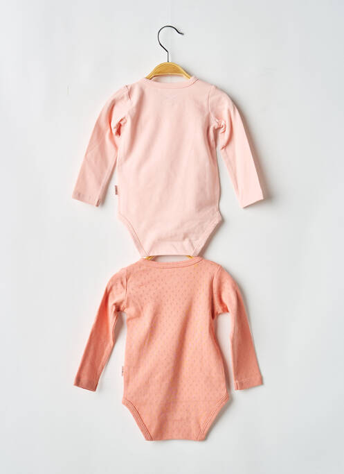 Body lingerie rose P'TIT BISOU fille