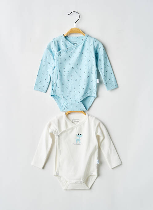 Body lingerie bleu P'TIT BISOU garçon