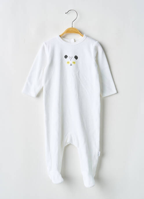 Pyjama blanc P'TIT BISOU garçon