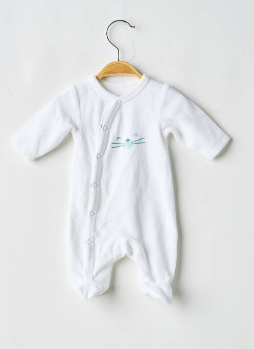 Pyjama blanc P'TIT BISOU garçon