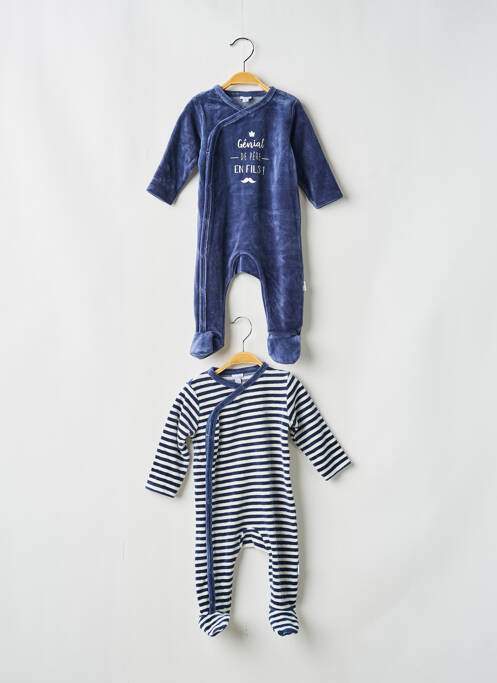 Pyjama bleu P'TIT BISOU garçon