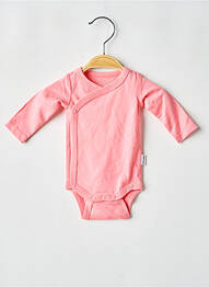 Body lingerie rose P'TIT BISOU fille