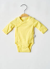 Body lingerie jaune P'TIT BISOU fille