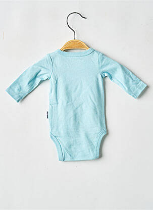 Body lingerie fermeture pressionnée bleu P'TIT BISOU garcon