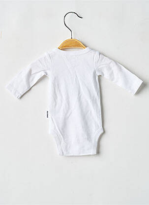 Body lingerie sérigraphie blanc P'TIT BISOU garcon