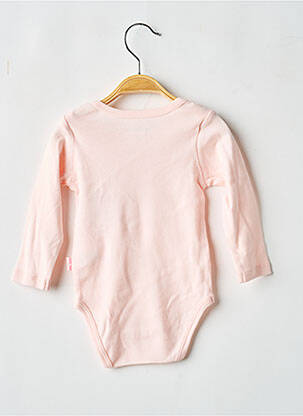 Body lingerie sérigraphie rose P'TIT BISOU fille