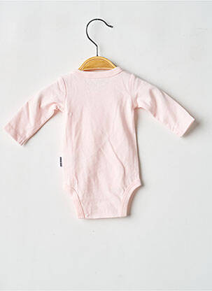 Body lingerie sérigraphie rose P'TIT BISOU fille