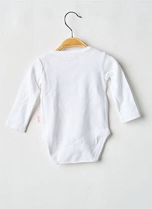 Body lingerie imprimé fantaisie blanc P'TIT BISOU fille