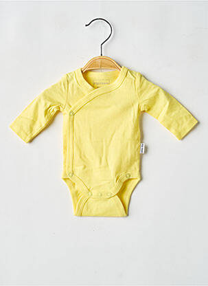 Body lingerie jaune P'TIT BISOU fille