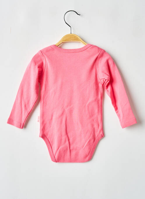 Body lingerie imprimé fantaisie rose P'TIT BISOU fille