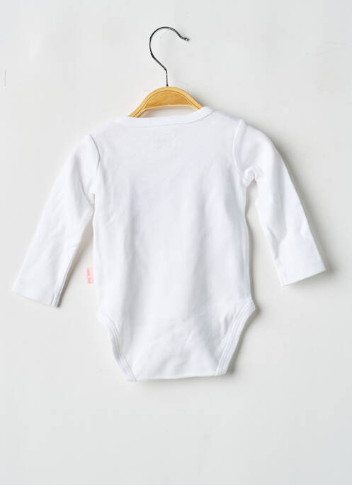 Body lingerie imprimé fantaisie blanc P'TIT BISOU fille